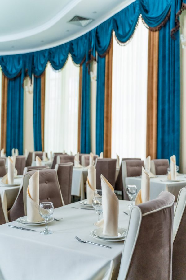 Сервировка в санатории «Дворец нарзанов» в г. Кисловодске - фотография