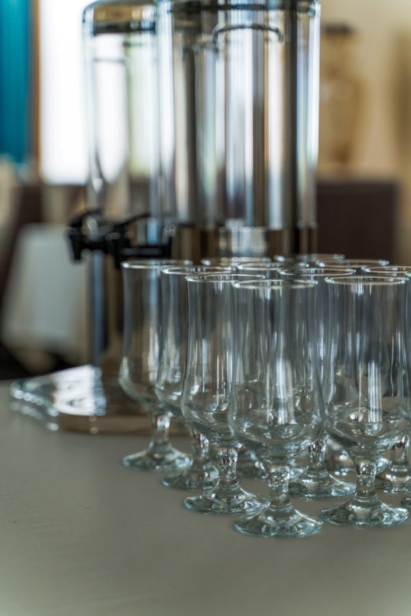 Сервировка в санатории «Дворец нарзанов» в г. Кисловодске - фотография