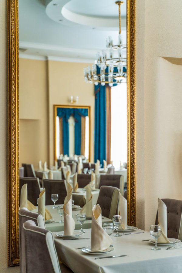 Сервировка в санатории «Дворец нарзанов» в г. Кисловодске - фотография