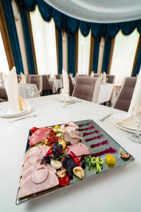 Блюда в санатории «Дворец нарзанов» в г. Кисловодске - фотография