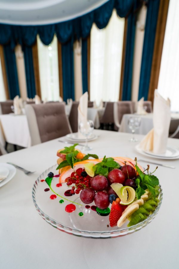 Блюда в санатории «Дворец нарзанов» в г. Кисловодске - фотография