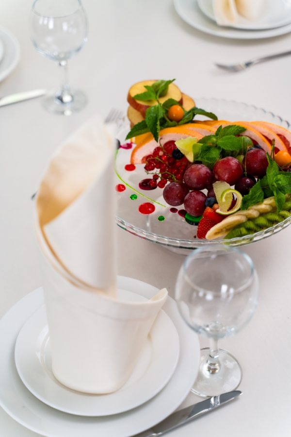 Блюда в санатории «Дворец нарзанов» в г. Кисловодске - фотография