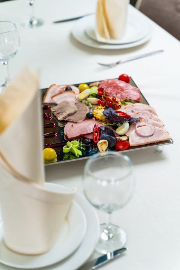 Блюда в санатории «Дворец нарзанов» в г. Кисловодске - фотография