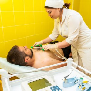 ЭКГ в санатории «Дворец нарзанов» в г. Кисловодске - фотография