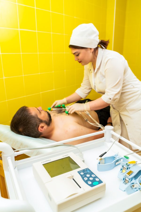 ЭКГ в санатории «Дворец нарзанов» в г. Кисловодске - фотография