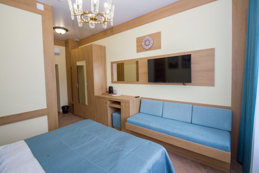 Номер «Делюкс 1 комнатный» в санатории «Дворец нарзанов» в г. Кисловодске - фотография