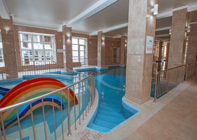 Детская зона в бассейне в санатории «Дворец нарзанов» в г. Кисловодске - фотография