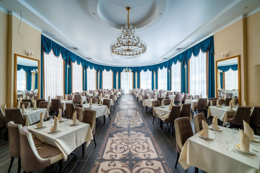 Ресторан «Золотой» в санатории «Дворец нарзанов» в г. Кисловодске - фотография
