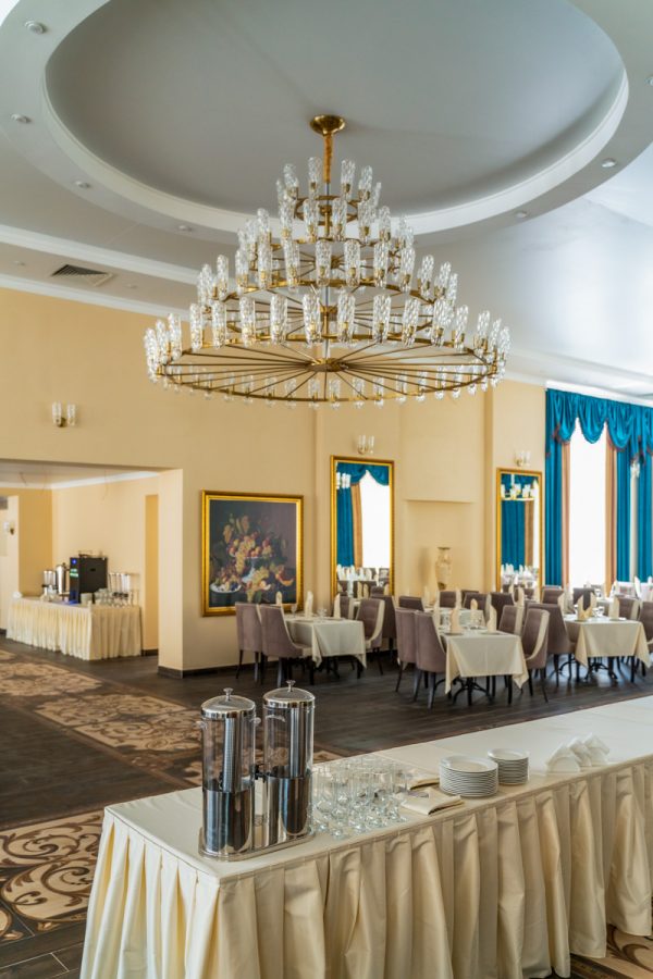 Ресторан «Золотой» в санатории «Дворец нарзанов» в г. Кисловодске - фотография