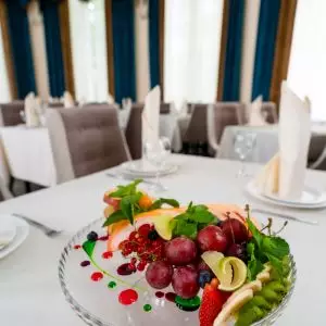 Блюда в санатории «Дворец нарзанов» в г. Кисловодске - фотография