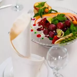 Блюда в санатории «Дворец нарзанов» в г. Кисловодске - фотография