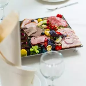 Блюда в санатории «Дворец нарзанов» в г. Кисловодске - фотография