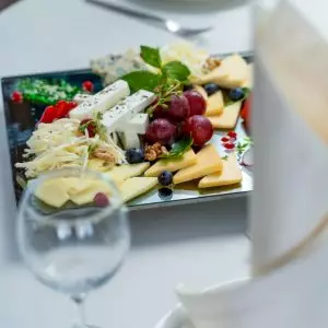 Блюда в санатории «Дворец нарзанов» в г. Кисловодске - фотография